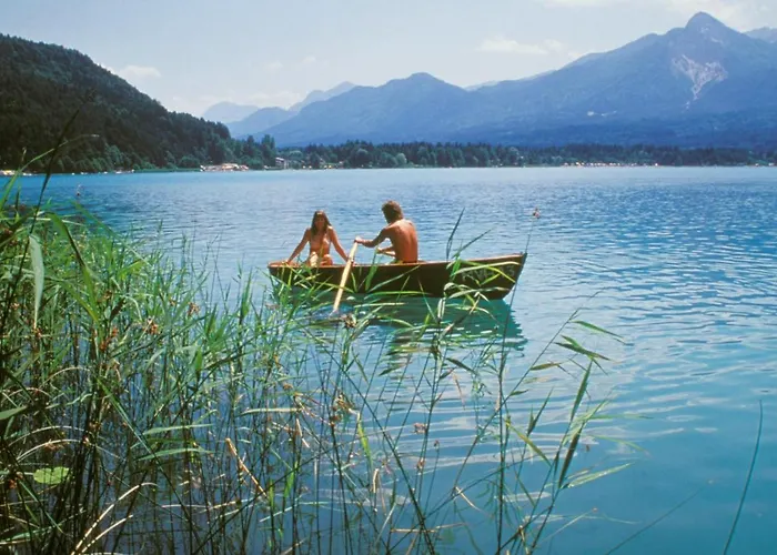 Weg Haus Kmb Seeappartement Am Ossiacher See, Hallenbad, Skiarena Gerlitzen * Tschoran