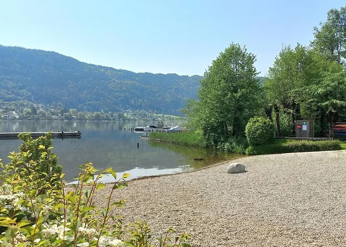 شقة Weg Haus Kmb Seeappartement Am Ossiacher See, Hallenbad, Skiarena Gerlitzen